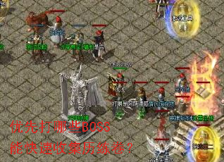 优先打哪些BOSS能快速收集历练卷? 优先打哪些BOSS能快速收集历练卷?