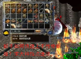 新手如何快速上手传奇新服?求大神指点迷津。 新手如何快速上手传奇新服?求大神指点迷津。
