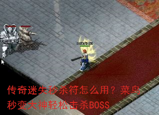 传奇迷失秒杀符怎么用?菜鸟秒变大神轻松击杀BOSS 传奇迷失秒杀符怎么用?菜鸟秒变大神轻松击杀BOSS