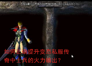 如何正确提升变态私服传奇中士兵的火力输出? 如何正确提升变态私服传奇中士兵的火力输出?