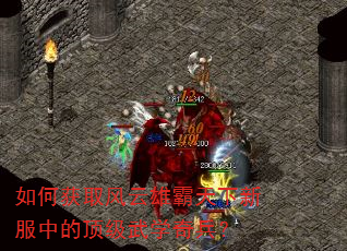 如何获取风云雄霸天下新服中的顶级武学奇兵? 如何获取风云雄霸天下新服中的顶级武学奇兵?