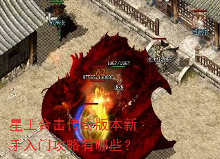 星王合击传奇版本新手入门攻略有哪些? 星王合击传奇版本新手入门攻略有哪些?