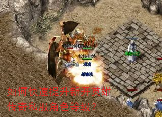 如何快速提升新开英雄传奇私服角色等级? 如何快速提升新开英雄传奇私服角色等级?