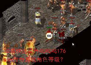 如何快速提升呜呜呜176com传奇游戏角色等级? 如何快速提升呜呜呜176com传奇游戏角色等级?