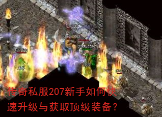 传奇私服207新手如何快速升级与获取顶级装备? 传奇私服207新手如何快速升级与获取顶级装备?