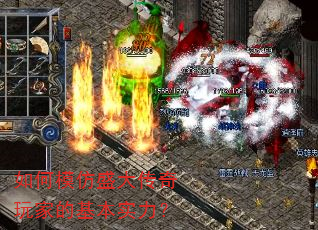 如何模仿盛大传奇玩家的基本实力? 如何模仿盛大传奇玩家的基本实力?