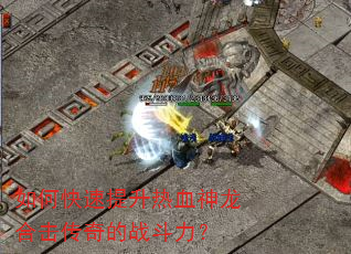 如何快速提升热血神龙合击传奇的战斗力? 如何快速提升热血神龙合击传奇的战斗力?