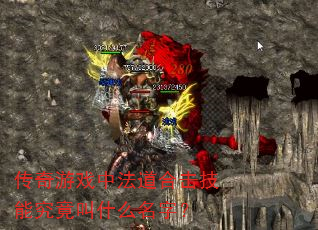传奇游戏中法道合击技能究竟叫什么名字? 传奇游戏中法道合击技能究竟叫什么名字?
