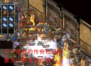 开个授权的传奇私服需要多少预算和步骤? 开个授权的传奇私服需要多少预算和步骤?