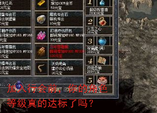 加入行会前,你的角色等级真的达标了吗? 加入行会前,你的角色等级真的达标了吗?